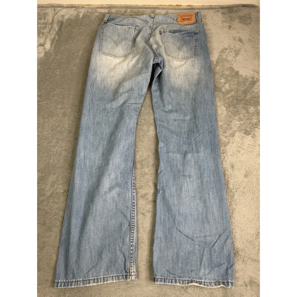 Levi's 514 Slim Straight Jeans Men's Size 36X32 Blue